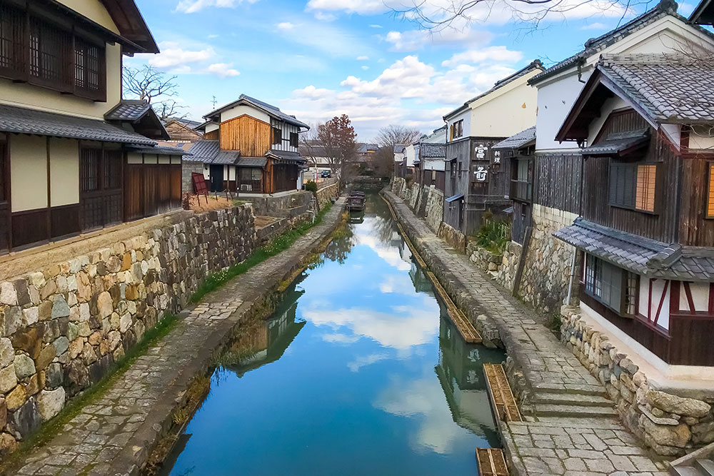 近江八幡旧市街とラ コリーナ近江八幡